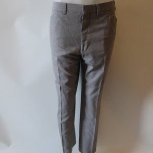 Mens Guy La Ferrera Gray Dress Pants Sz 42 R *